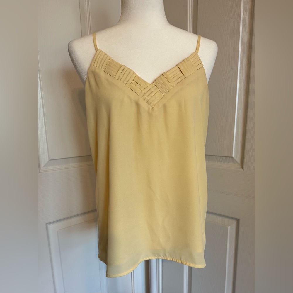 Shinestar Yellow Camisole Top